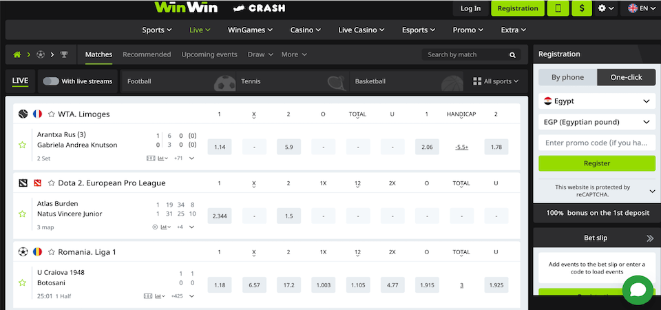 استمتع بأفضل ألعاب كازينو WinWin Bet